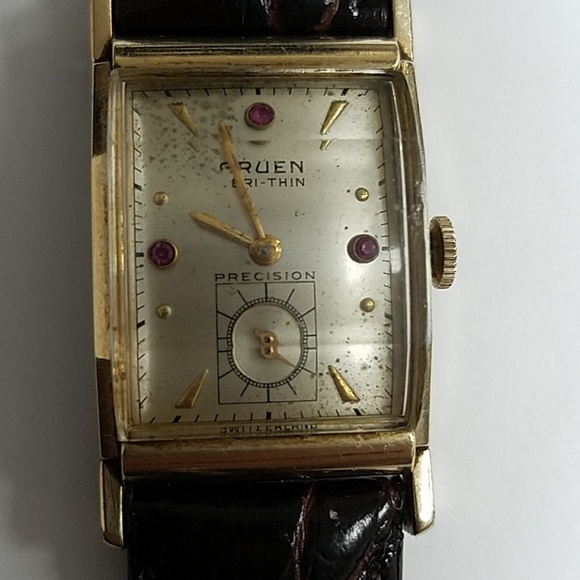VINTAGE 1940'/50 Rare Gruen Veri -thin watch